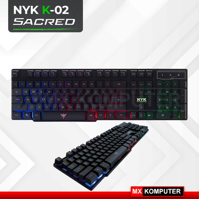 Keyboard Gaming NYK K-02 Semi Mechanical