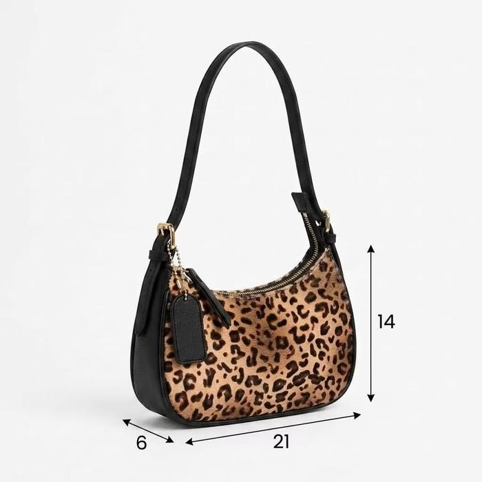 Tas wanita Bahu Dan Selempang HOBBO Bag Motif Cleopatra di lengkapi dengan 2 tali