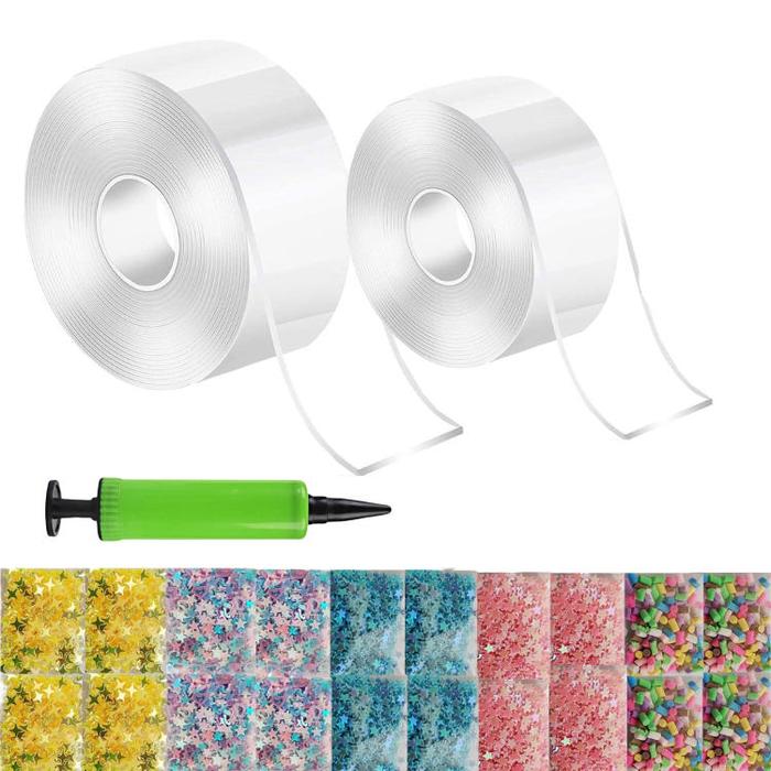 Nanos Tape Bubble Kit Double Sided Tape Bubbles Toy Tape Magic