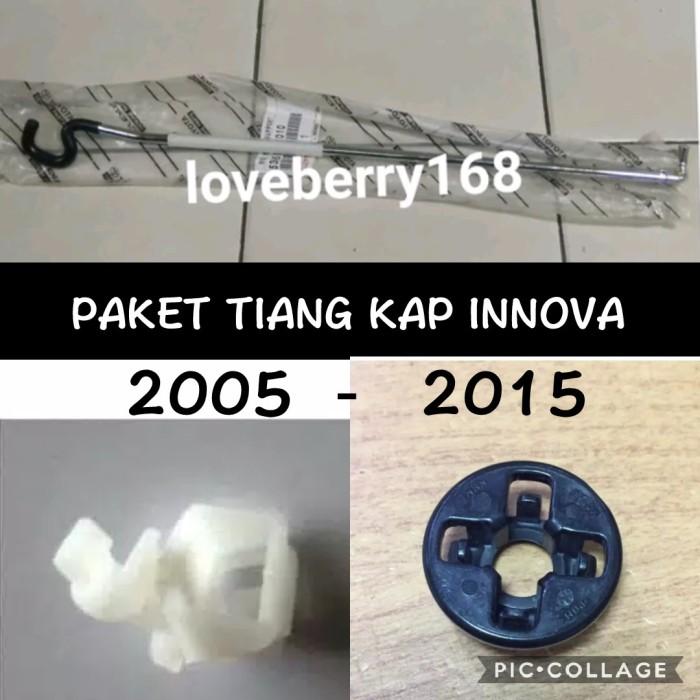 Promo paket tiang kap mesin toyota INNOVA 2004-2015 tiang besi kap mesin high quality