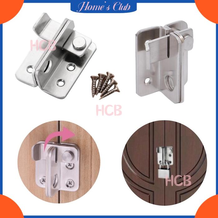 HCB Overval Engsel Gembok Kunci Pintu / Gesper Alat Keamanan / Selot / Mini Pintu Geser-Grendel Slid