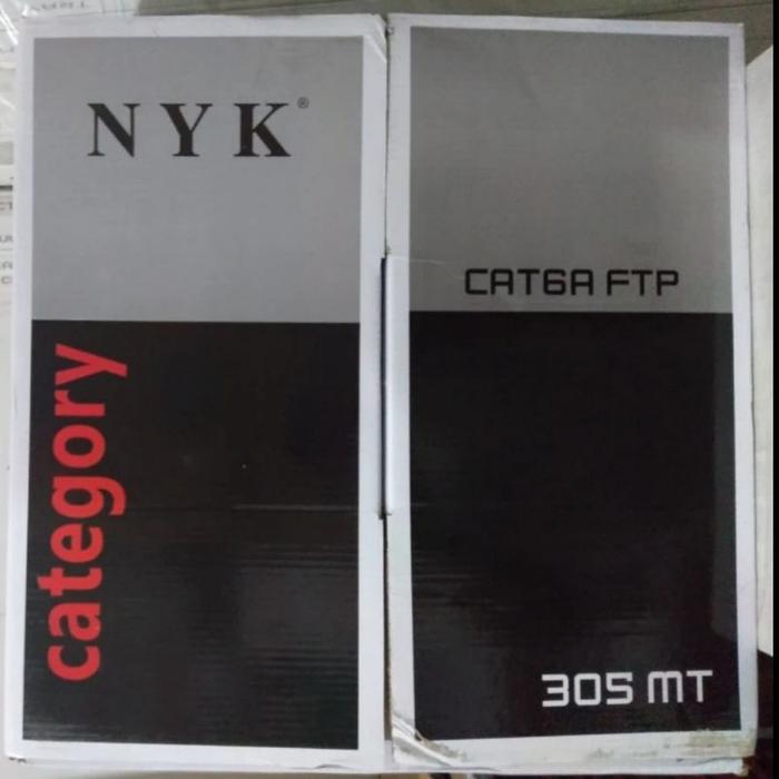 Kabel Lan Cat6a STP FTP Cat 6a Outdoor per Roll 305m NYK