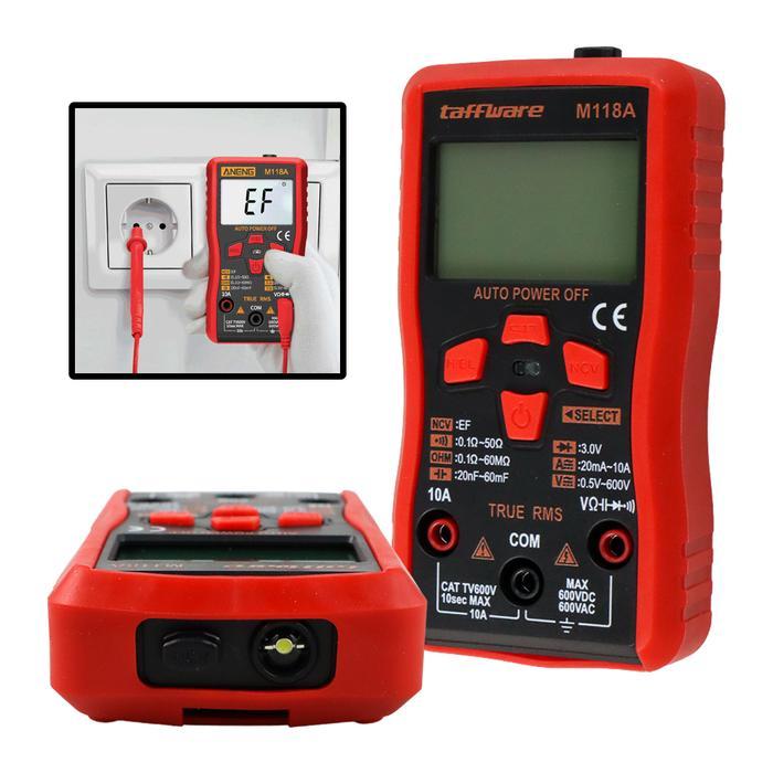 ANENG Digital Multimeter Voltage Tester Pen - A3008 - Black