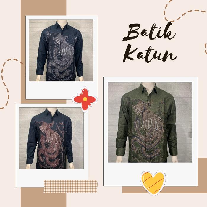 BATIK PRIA KATUN PREMIUM HALMAN 8391