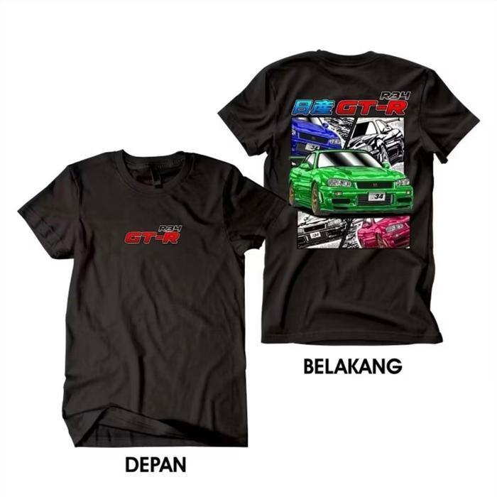 Kaos Mobil Nissan Skyline GTR R34 Kaos Mobil