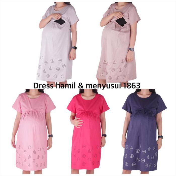 Baju Hamil Dress Hamil Menyusui 1863