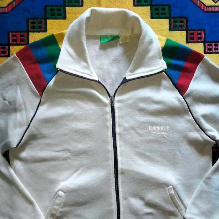 tracktop vinatge diadora rainbow