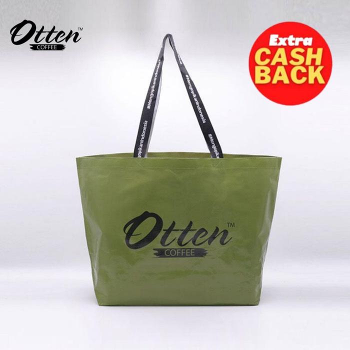 Kantong Belanja Otten Tas / Kantong Belanja Otten Coffee Shopping Bag - Jumbo (59x18x31cm) Belanja O