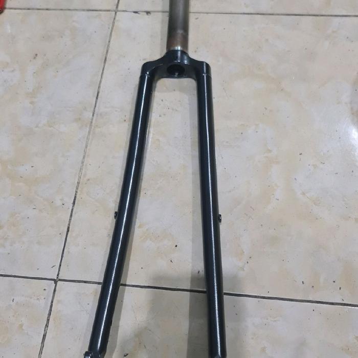 fork rigid garpu cr mo 4130 cromoly disc brake 29 29er 700c ta12x100 touring oversize made in taiwan