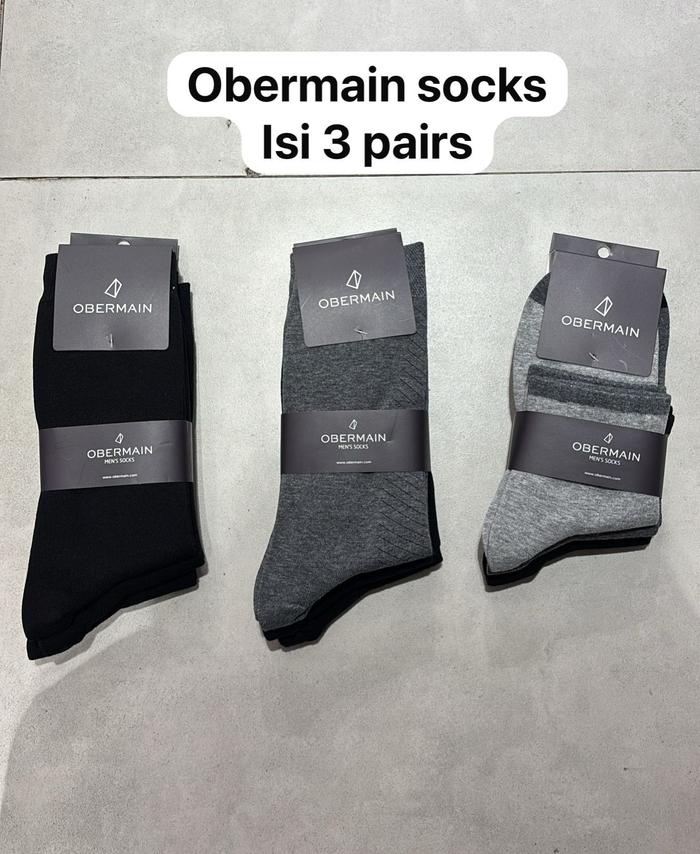 Kaos Kaki Pria Obermain Original