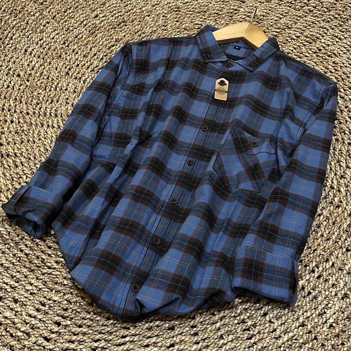 KEMEJA FLANEL LENGAN PANJANG PRIA PREMIUM QUALITY EXCLUSIVE QQ03
