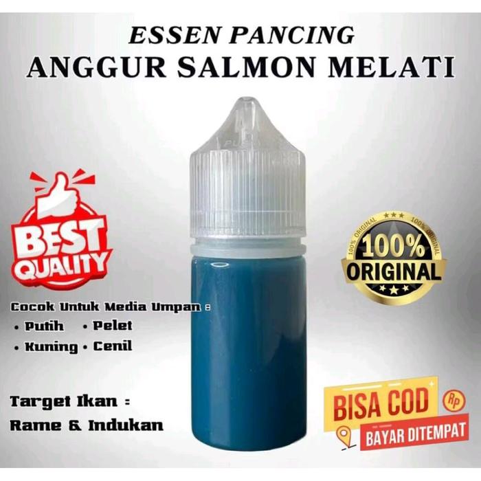 Essen ikan mancing oplosan anggur salmon melati