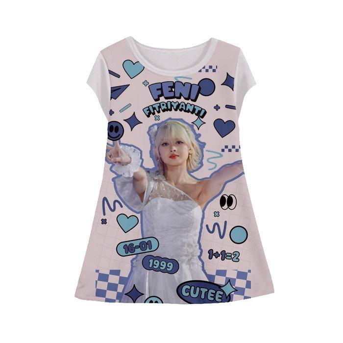 Baju Dress Tunik Anak JKT 48 - KRG JKT 48-9