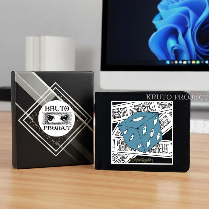 Dompet Pria Lipat Import Kanvas PU dengan Desain Grafis Keren Dompet Anak & Pria Dompet wallet Motif