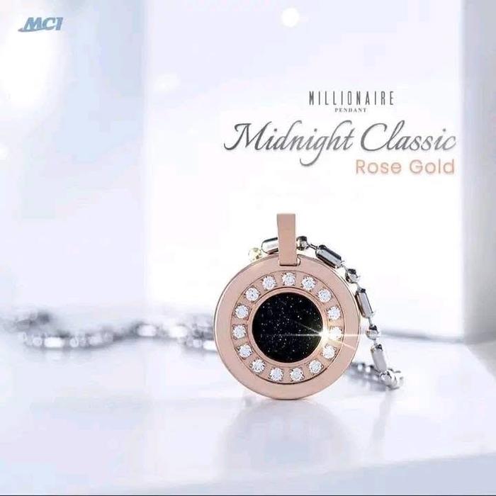 MIDNIGHT CLASSIC PENDANT ROSE GOLD