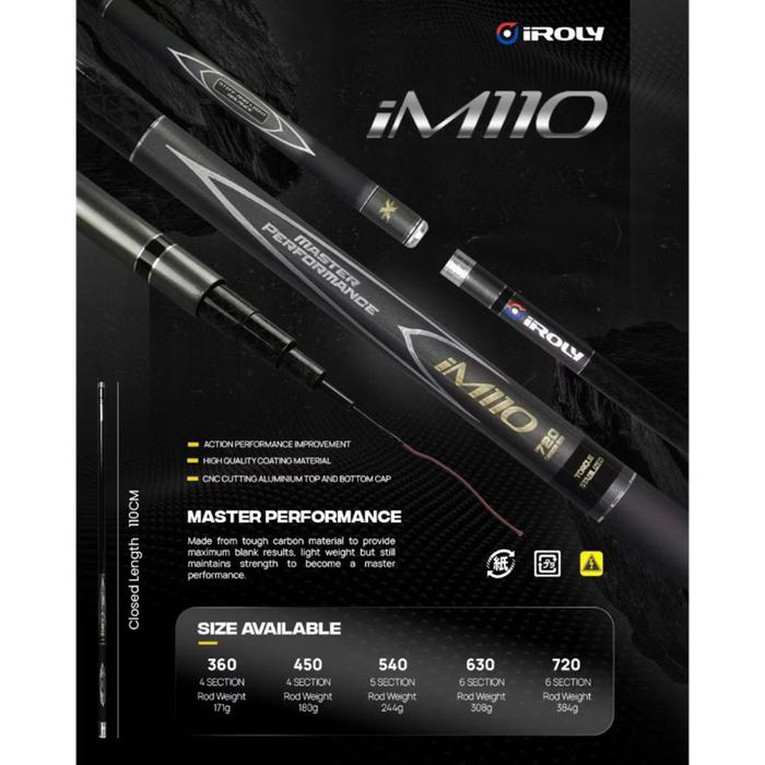 IROLY IM110 SPEK KAKU READY UK 360 & 540