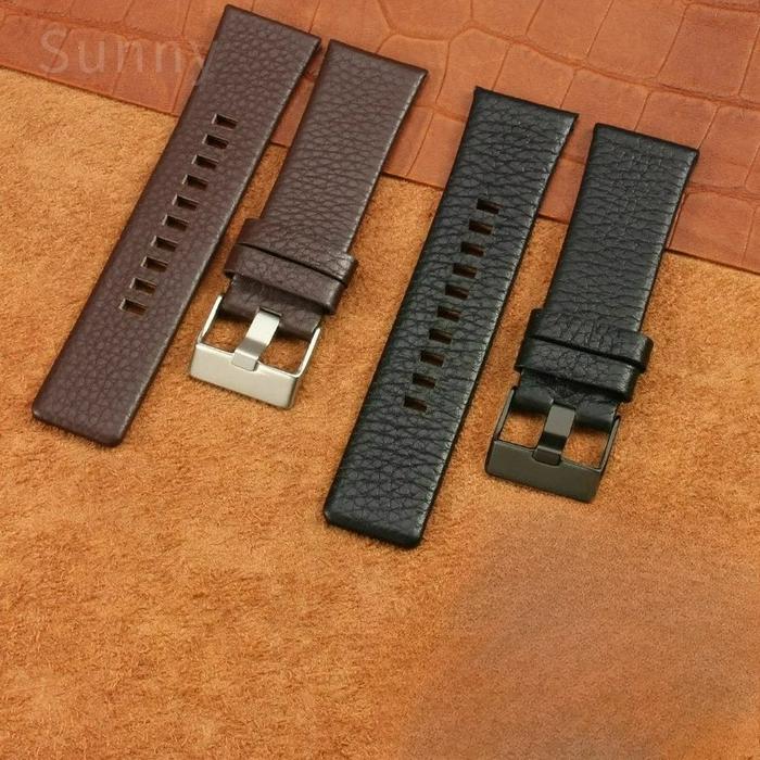 Cow Leather Watch Strap for Dz4323 1657 4318 DZ7312 DZ7257 Watchband 24 26 28 30mm Watch Bracelet Be