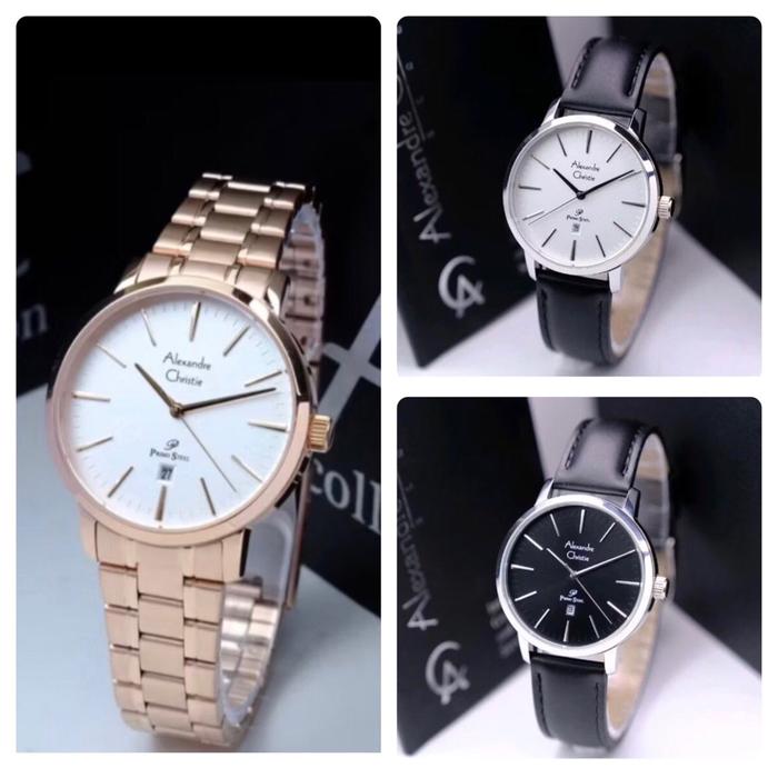 AC 1028LD JAM TANGAN WANITA ALEXANDRE CHRISTIE 1028LD / AC 1028 PRIMO STEEL [ORIGINAL]
