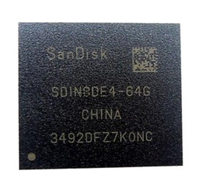 1pcs~10pcs/lot SDIN8DE4-64G SDIN8DE4-64 8DE4-64G BGA153 EMMC 64GB