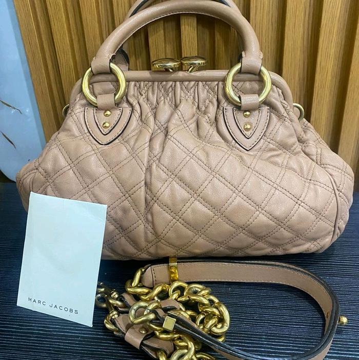 Marc Jacobs Brown Leather Satchel Bag