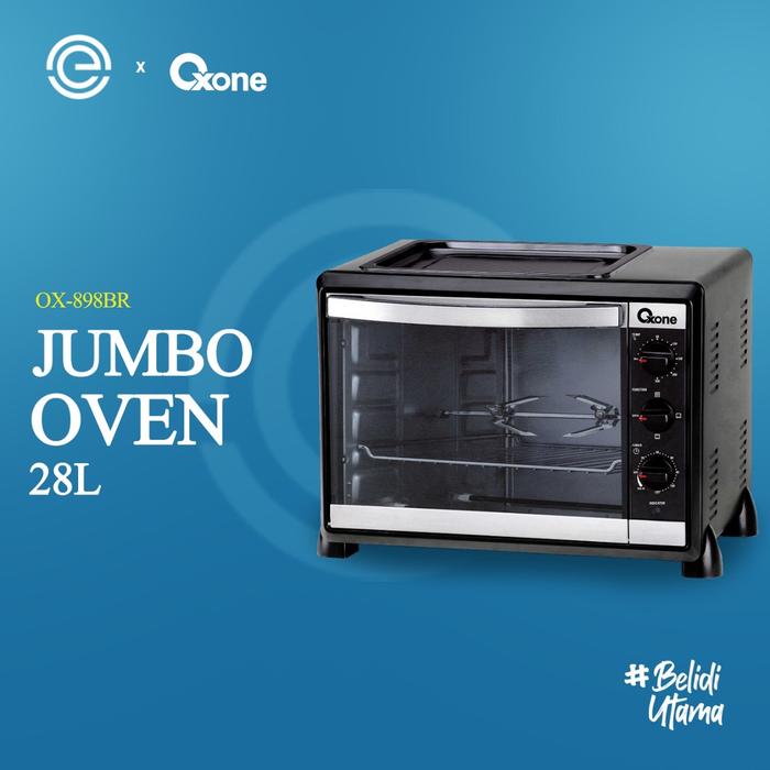 Oxone Oven Jumbo 28L 4in1 BBQ OX-898BR