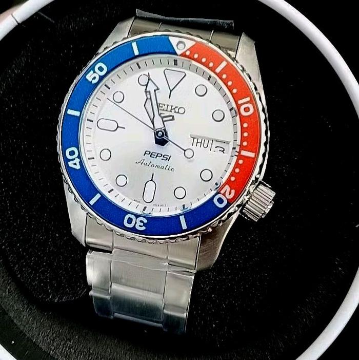 Jam Tangan Seiko 5 Sports Pepsi SRPL99K1 Limited Edition 7000 Pcs