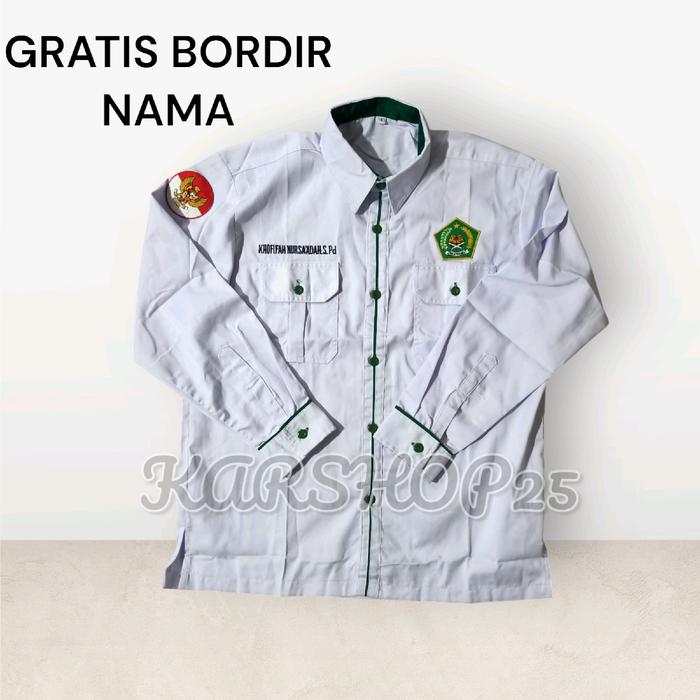 SERAGAM PDH KEMENAG TERBARU KEMEJA KEMENAG ATASAN KEMENAG  BAJU KEMENAG SERAGAM KEMENAG