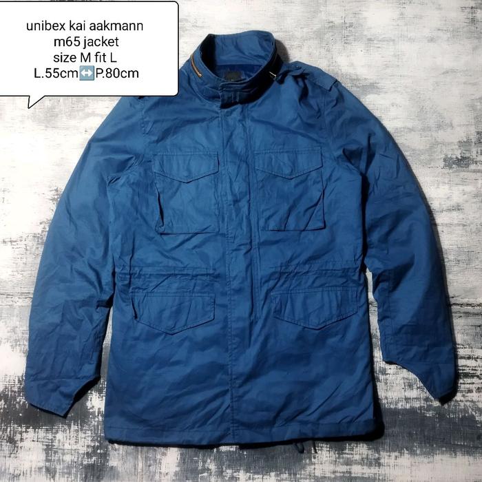 Unibex Kai Aakmann M65 Jacket Size M Fit L L55cm P80cm Jaket  canvas keren ada minus