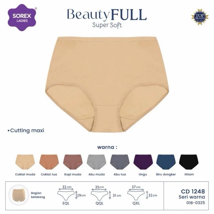 Cd Sorex Jumbo BB 80-120 Bahan Katun 1248 Wanita Dewasa