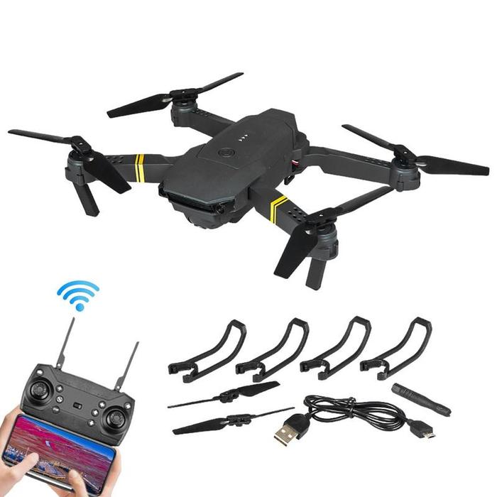 Foldable Camera Drone E58 4K High-Definition Dual Camera Drone Mini