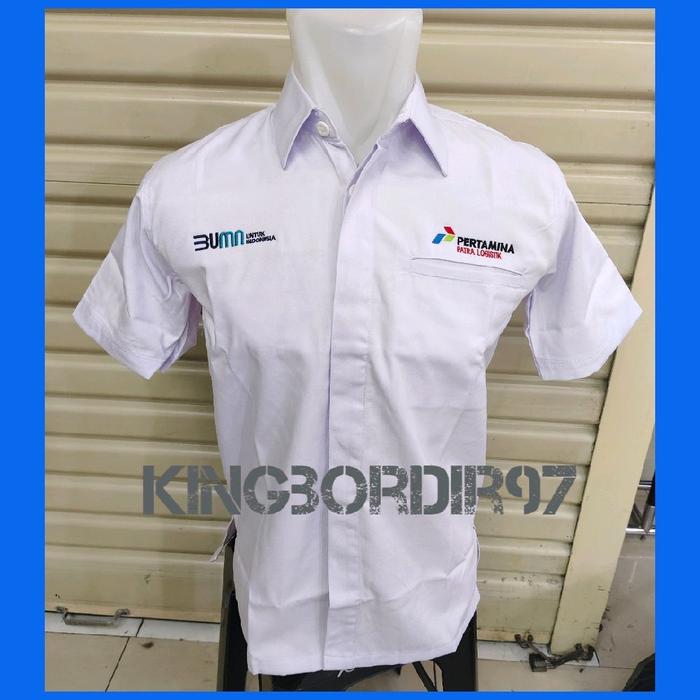 Kemeja BUMN Pertamina/Seragam Kerja/Seragam Kantor BUMN Pertamina