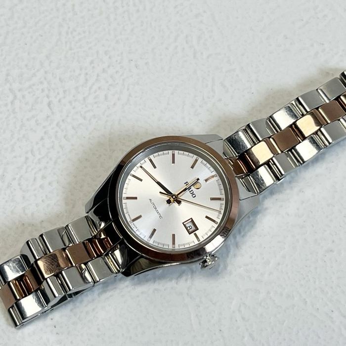 Rado Automatic 25mm Rose Gold Silver Watch