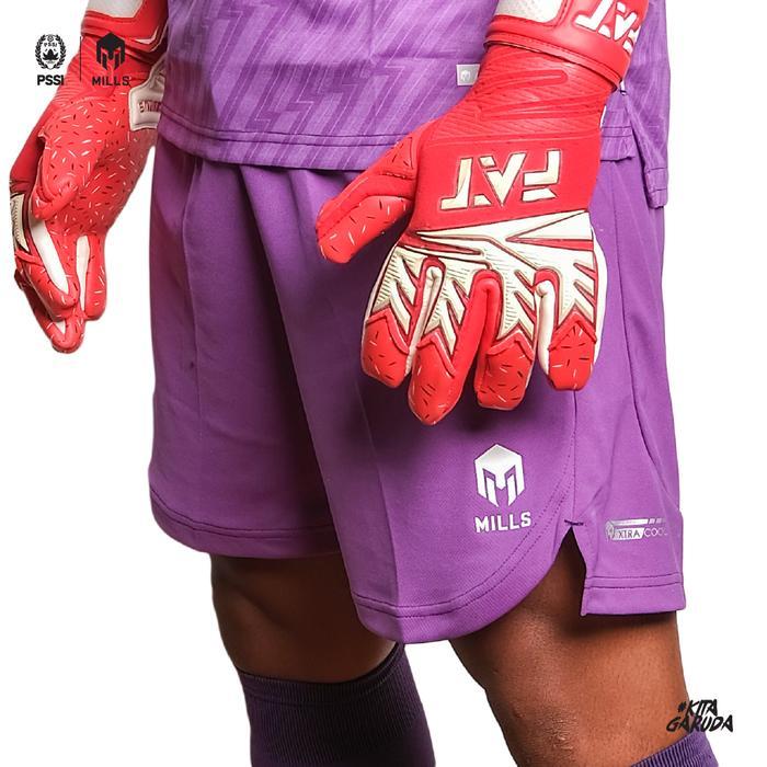 Mills Celana Timnas Indonesia Football Short Third Gk Purple 3115Ina
