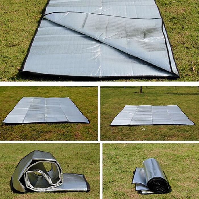 Matras Tikar camping Lipat portable-Jusenda 145x145 cm