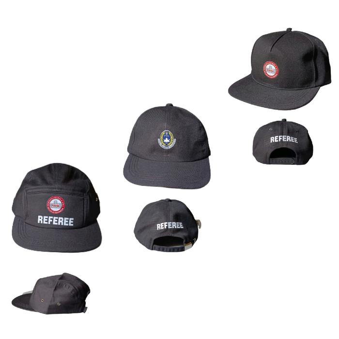 Topi Wasit Sepakbola Futsal Voli Basket Bulutangkis / referee.id Olahraga Outdoor