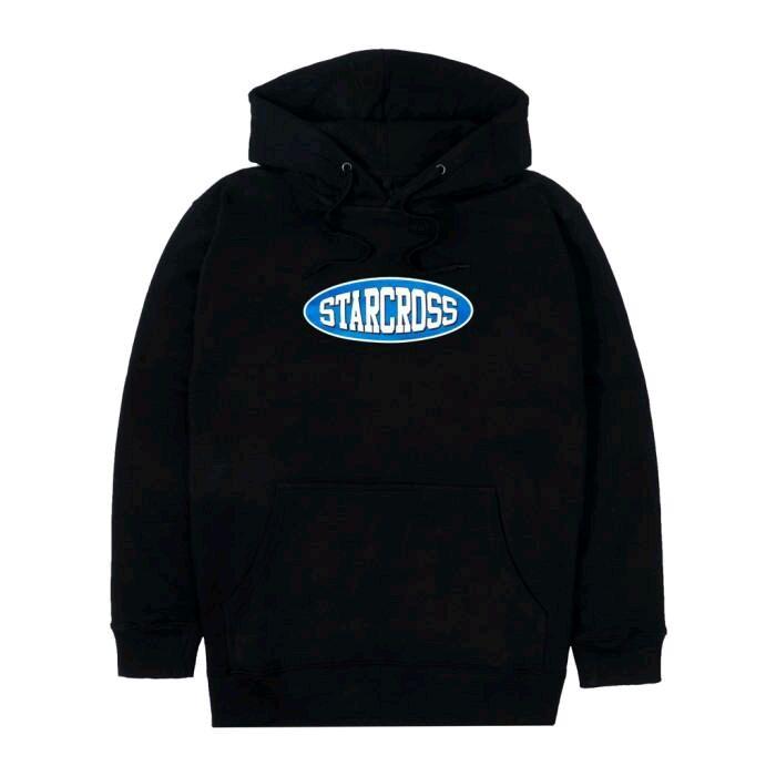 Hoodie STARCROSS Blue Hoodie Black bahan tebal atasan pria wanita halus lembut