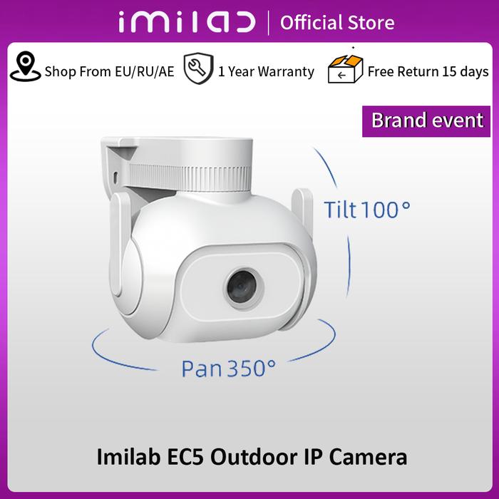 IMILAB - EC5 Floodlight Camera, Outdoor Security Surveillance, Color