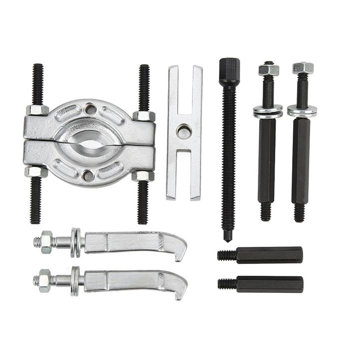9Pcs Bearing Separator Puller Set Bearing Removal Tool Kit Metal Bearing Splitter