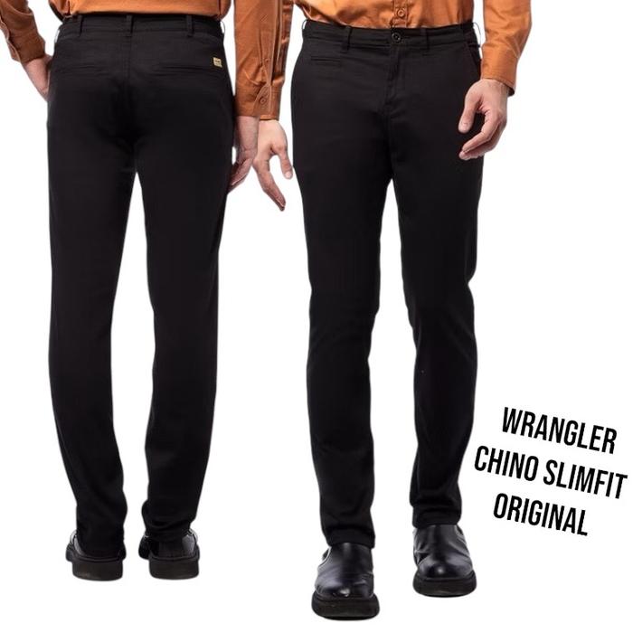 Wrangler CHINO Original Slimfit black03P24