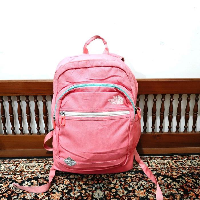tas ransel tnf  anak warna pink