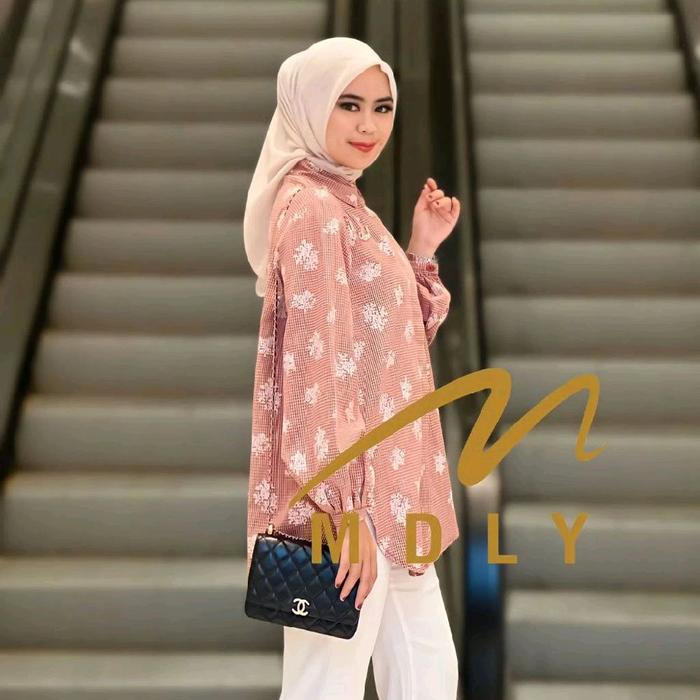 kemeja geona MDLY | Kemeja motif MDLY | blus MDLY | Tunik geona mdly