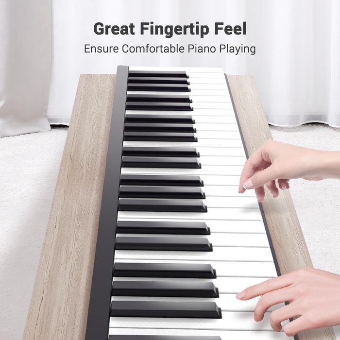 88 Keys Keyboard Piano Portable Digital Piano with LCD Display