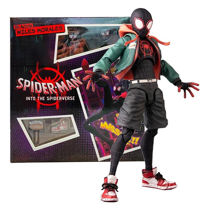 Sv Action Spiderman Miles Morales Action Figure Collection Sentinel