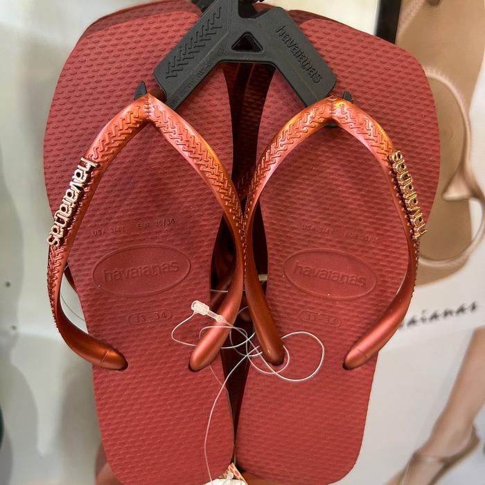 Sandal Havaianas Square Metalic