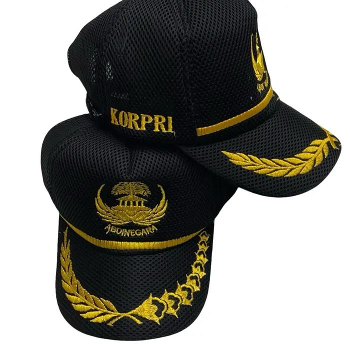 Topi besball topi PNS/Abdi negara Topi guru Topi dabel mess Outdoor