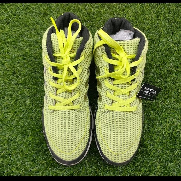 SEPATU SECOND ADIDAS BASKET HIJAU STABILO