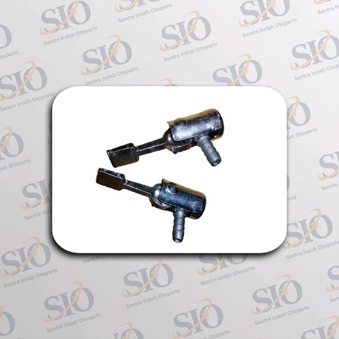 Kepala Pompa Ban Sepeda Motor Mobil Lock JEPIT | Adaptor Nozzle Selang Angin Kompresor A60
