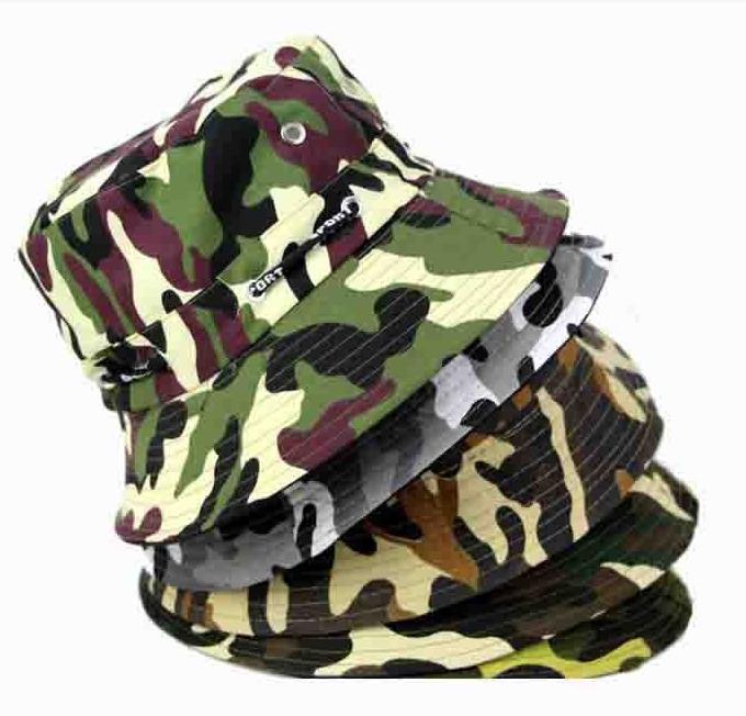 Topi Army CAmuflase Hat Topi Bucket Hats Fisherman Cap Topi Tompi TOpi Loreng-loreng
