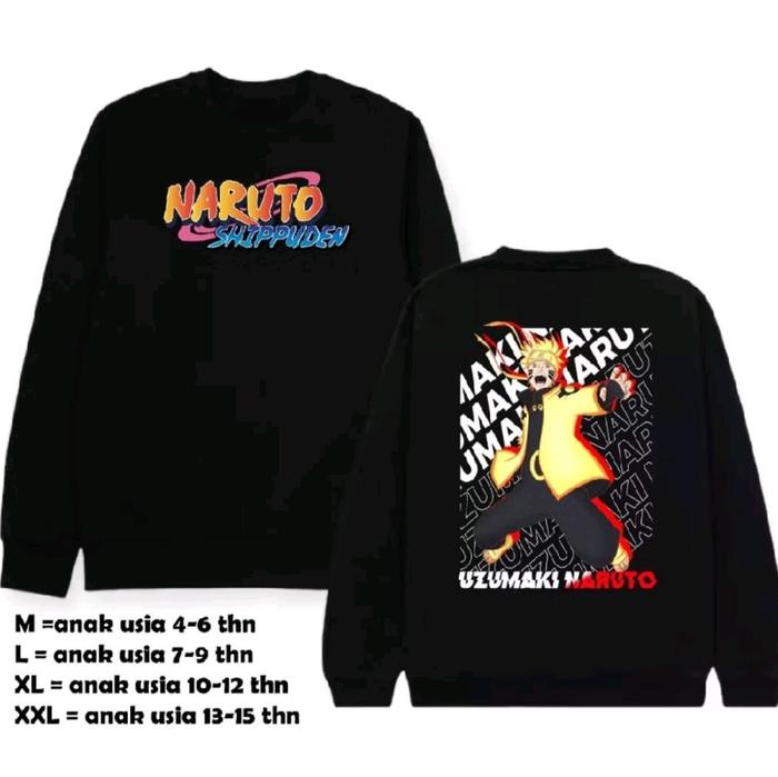 Kultivator Wibu JAKET ANAK-SWEATER CREWNECK Fashion