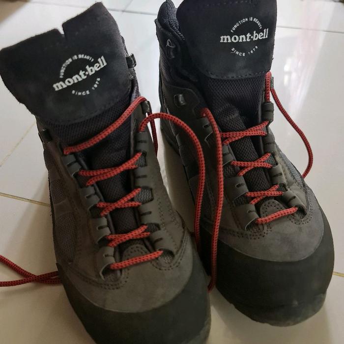 MONTBELL MONT BELL CRUISER 600 MEN SEPATU GUNUNG HIKING TREKKING US 7 EUR 39 JP 25CM